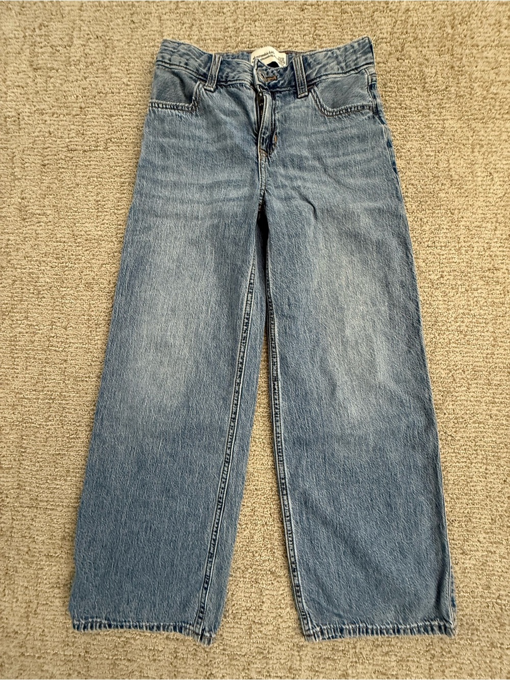 Abercrombie Kids Wide Leg Jeans - Size:11/12